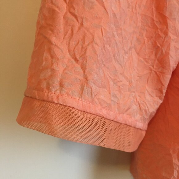 Vintage JH Collectibles Coral & Mother of Pearl Button Up Dress Shirt - Picture 6 of 16